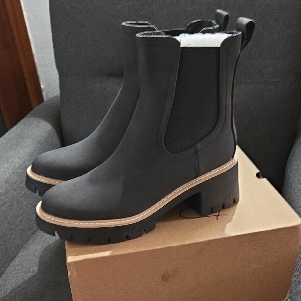 Gray Ankle Boots